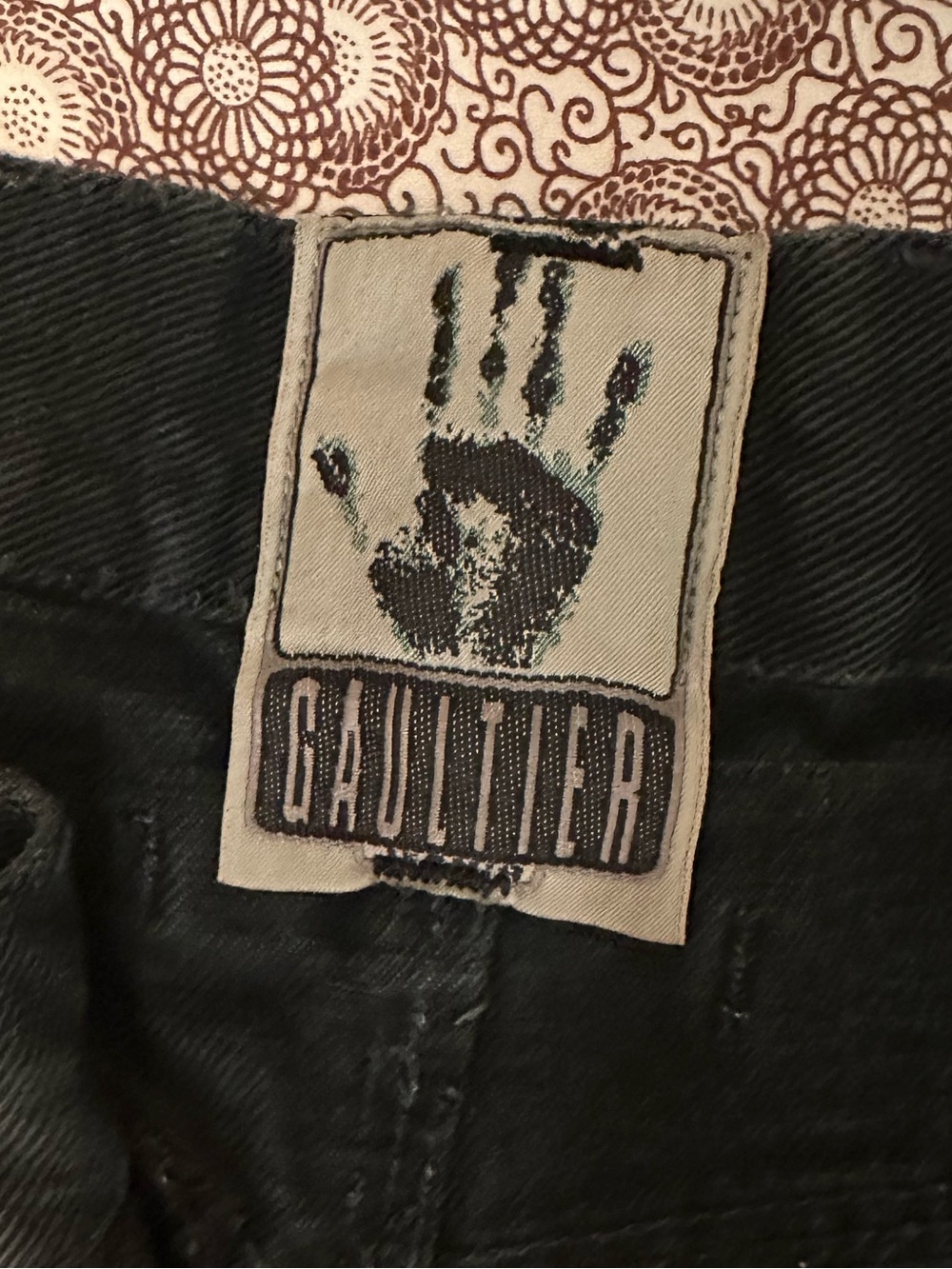 Jean Paul Gaultier Black Straight Leg Men's Jeans - Picture 14 of 16